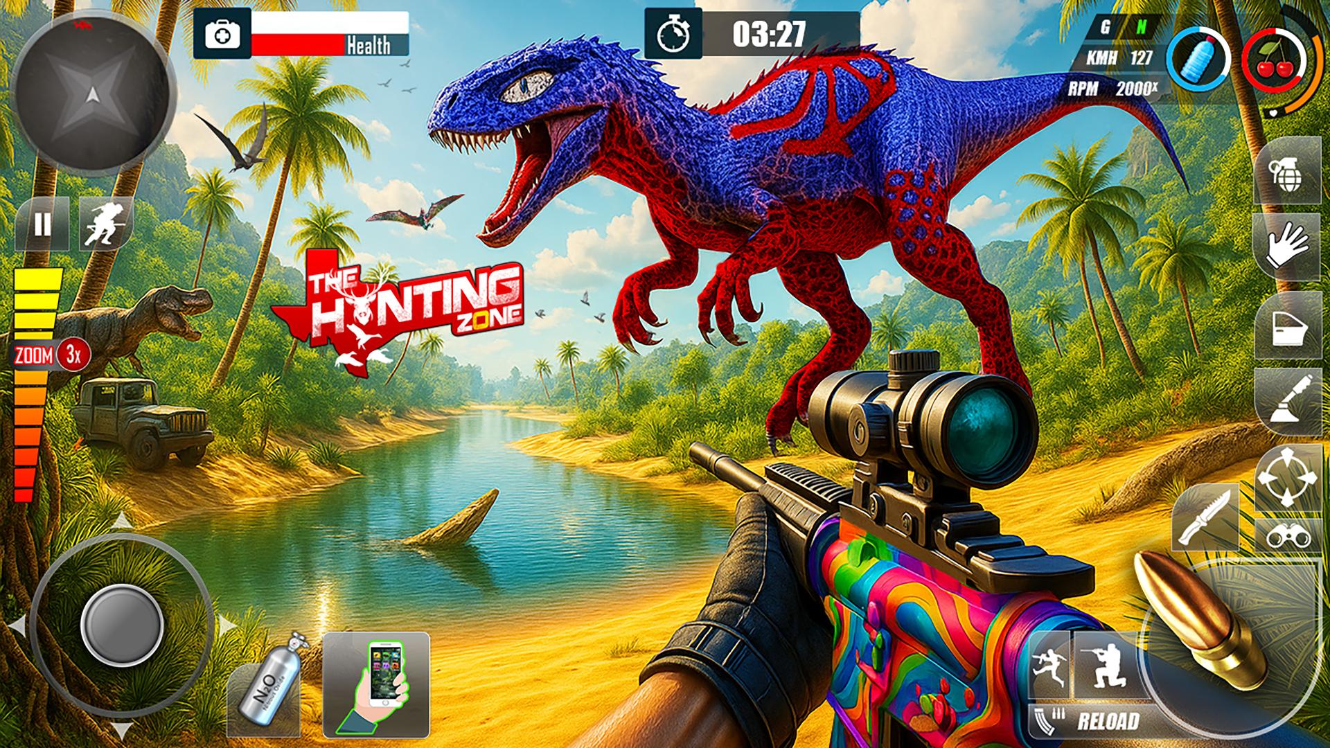 Dinosaur Shooting: Animal Hunt Screenshot1