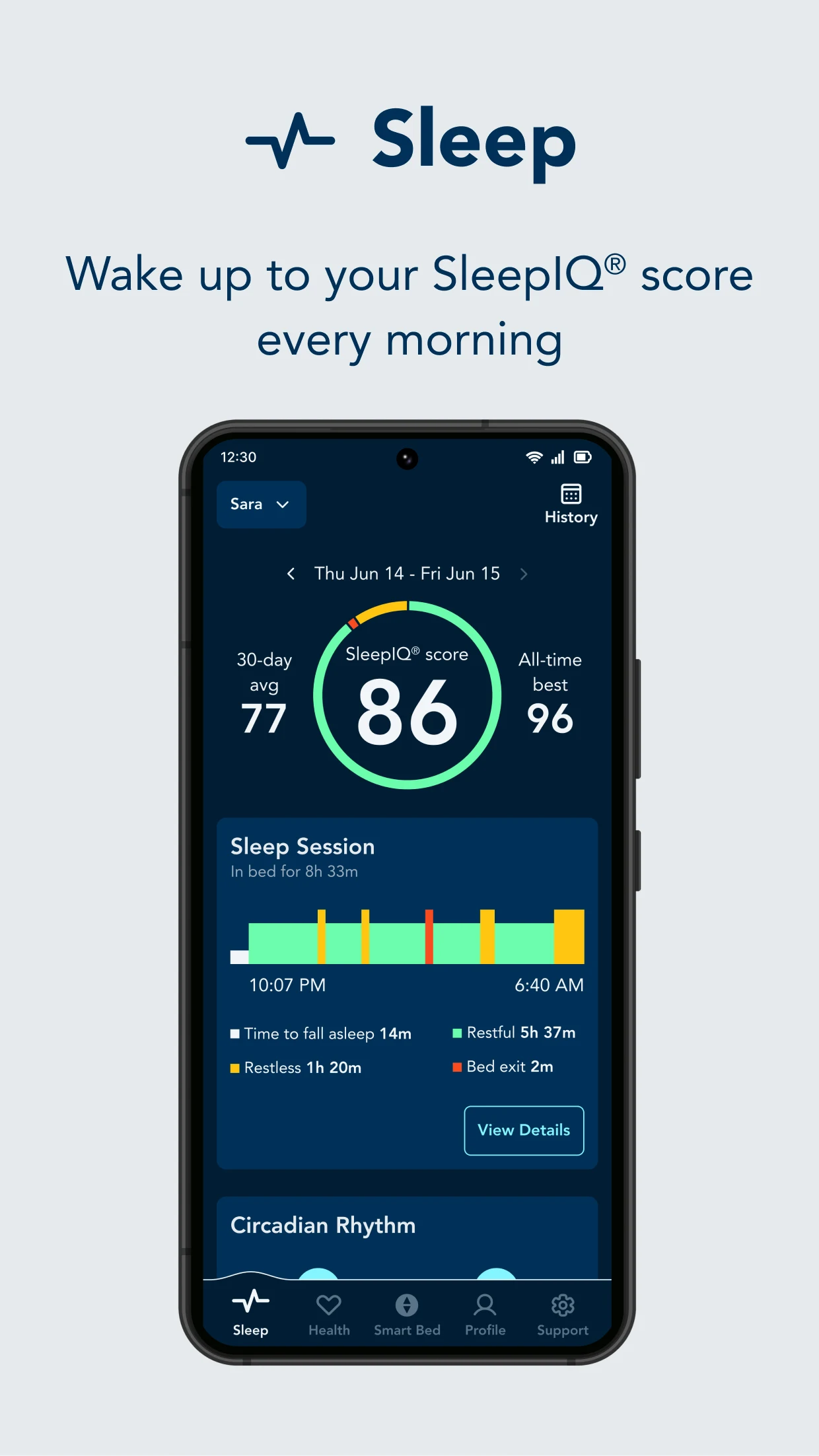 Sleep Number Screenshot2