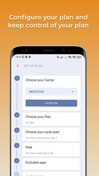 Mobile Data Consumption Screenshot1