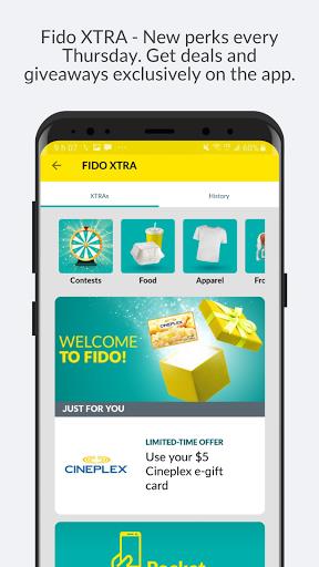 Fido My Account Screenshot3