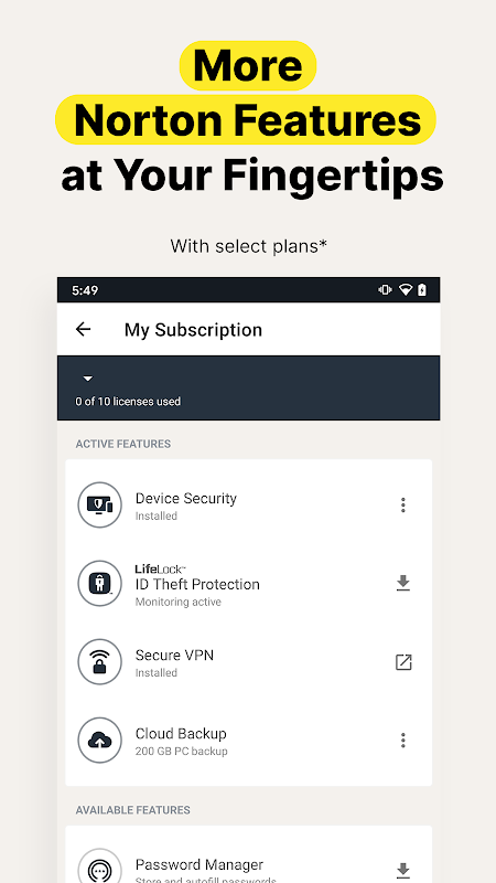LifeLock Identity by Norton Screenshot1
