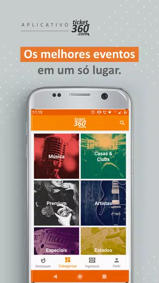 Ticket360 Ingressos + Eventos Screenshot3