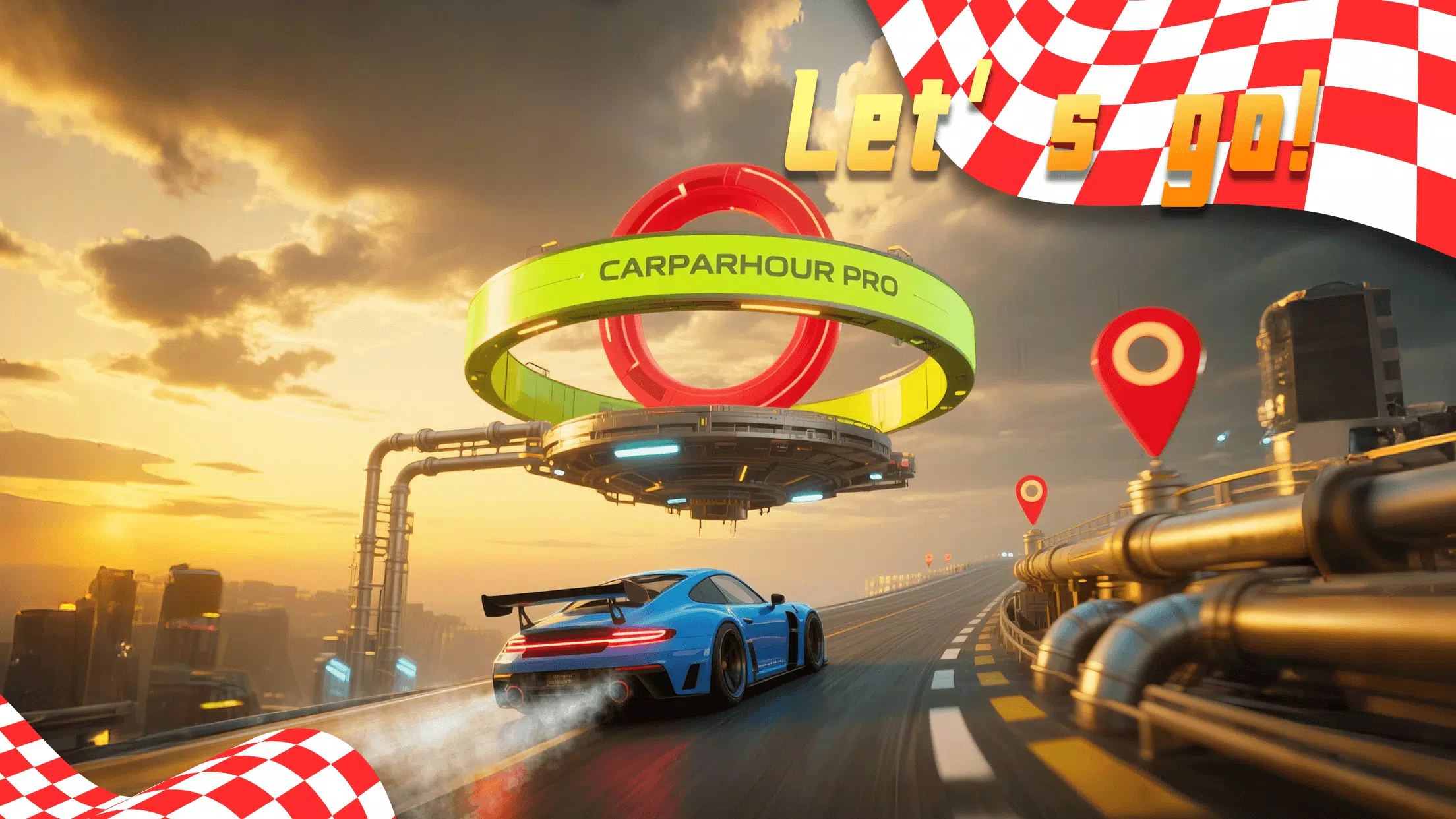 Amazing Race - Racing Stunts Screenshot2