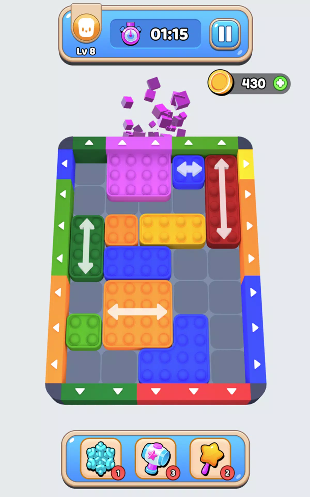 Pop It Block Jam Screenshot7