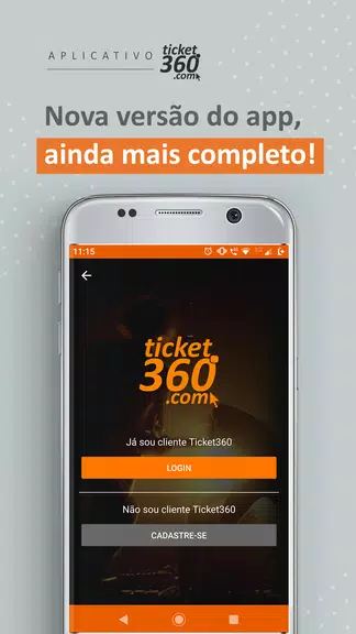 Ticket360 Ingressos + Eventos Screenshot1