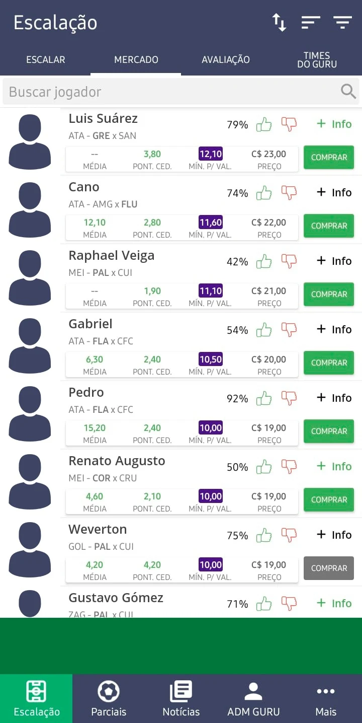 GURU DO CARTOLA Screenshot2