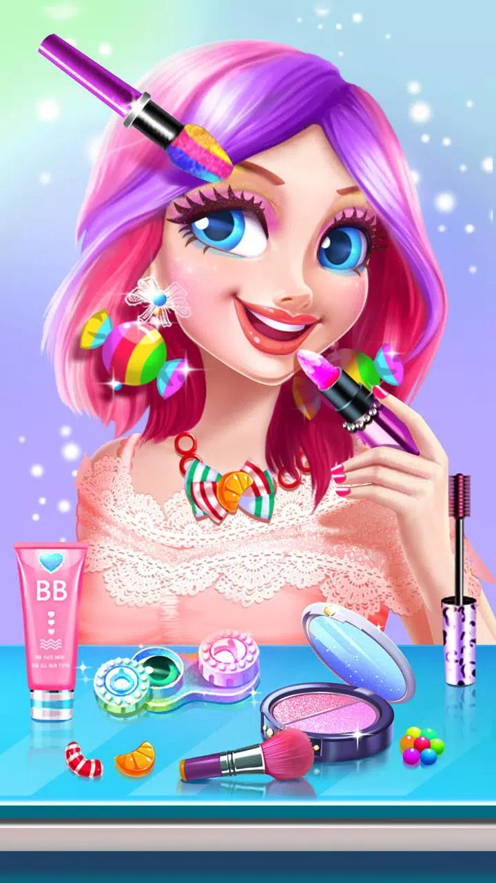 Candy Girl Makeup: Diy Dressup Screenshot2