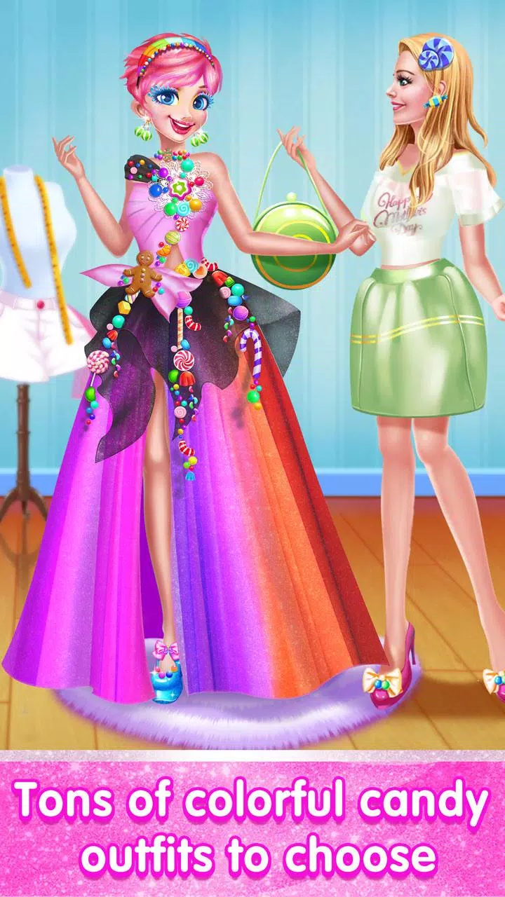 Candy Girl Makeup: Diy Dressup Screenshot7