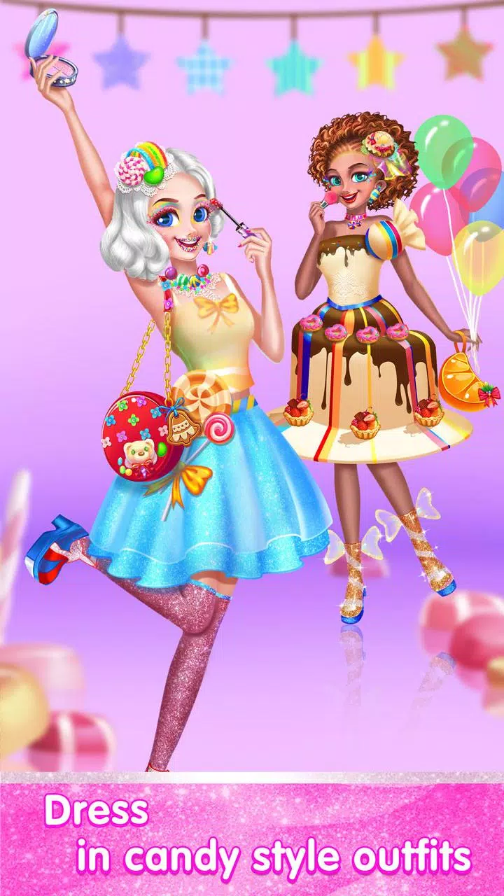 Candy Girl Makeup: Diy Dressup Screenshot8