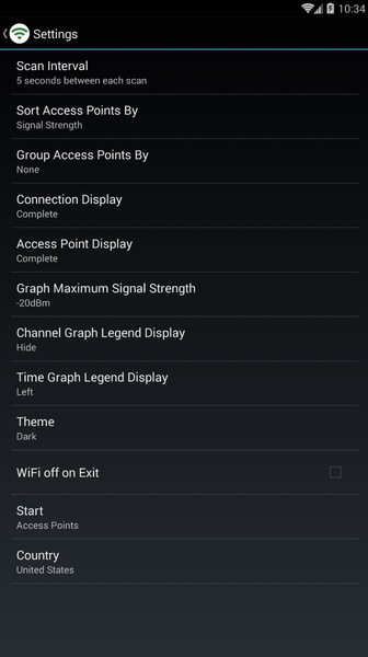 WiFi Analyzer Screenshot3