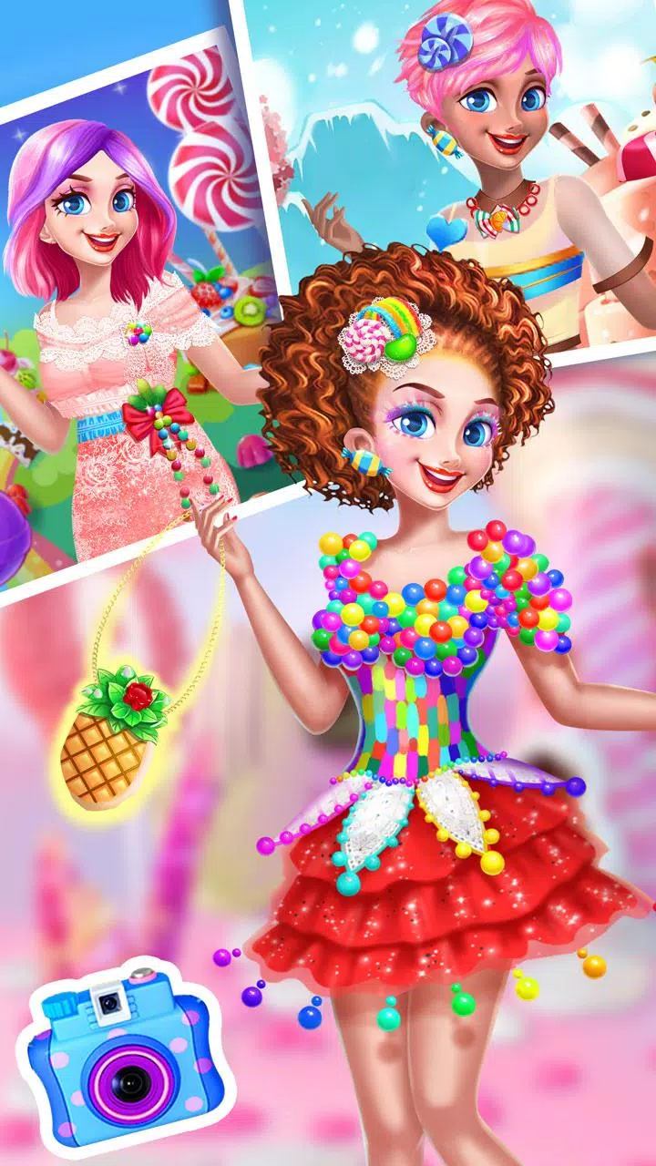 Candy Girl Makeup: Diy Dressup Screenshot4