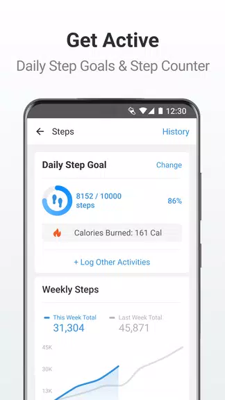 Pacer Pedometer & Step Tracker Screenshot3