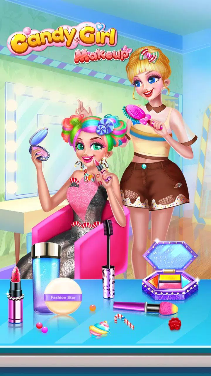 Candy Girl Makeup: Diy Dressup Screenshot6