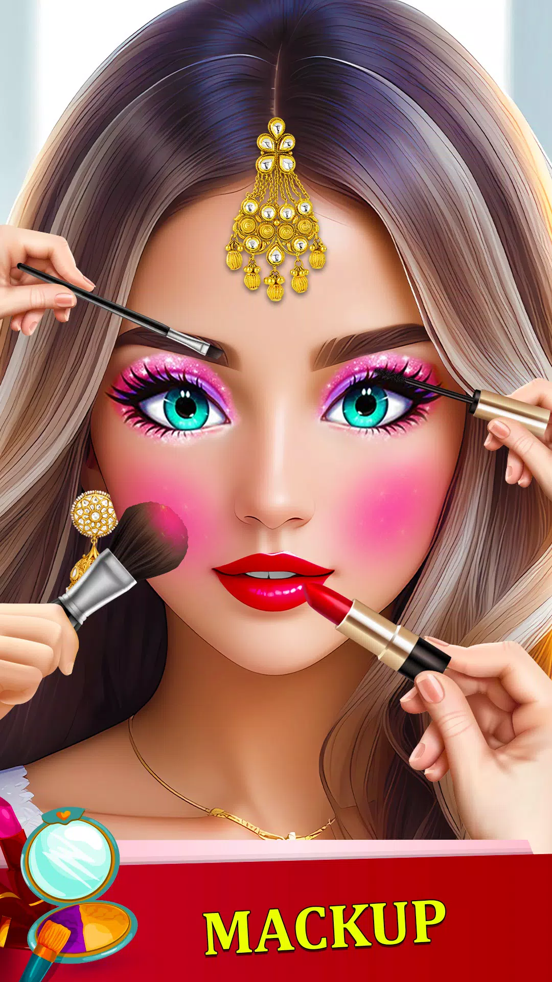 Stylist Dress up: Makeup Games Screenshot8
