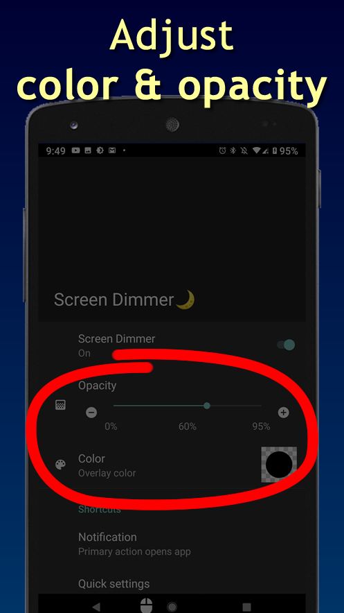 Screen Dimmer Screenshot5