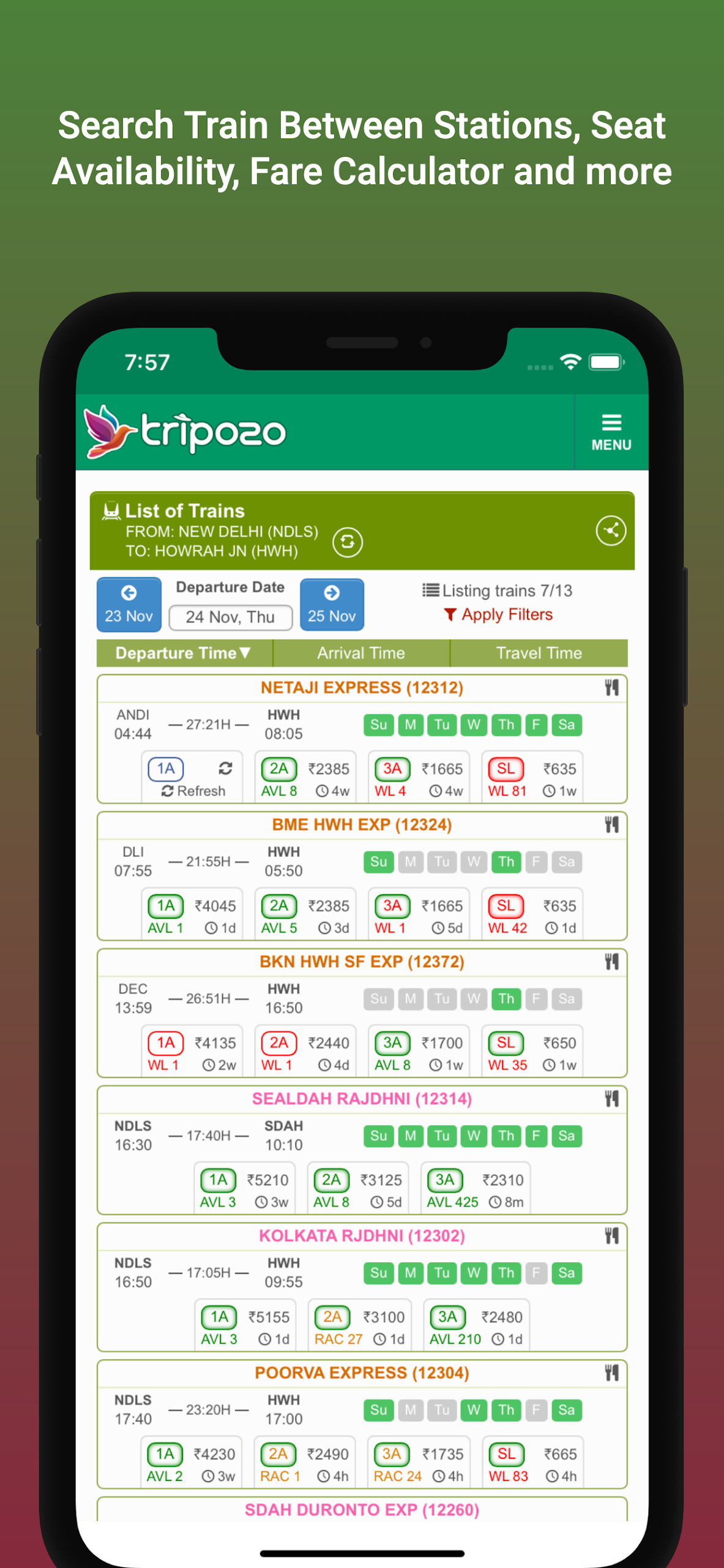 Tripozo Screenshot3