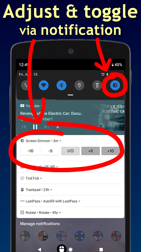 Screen Dimmer Screenshot2