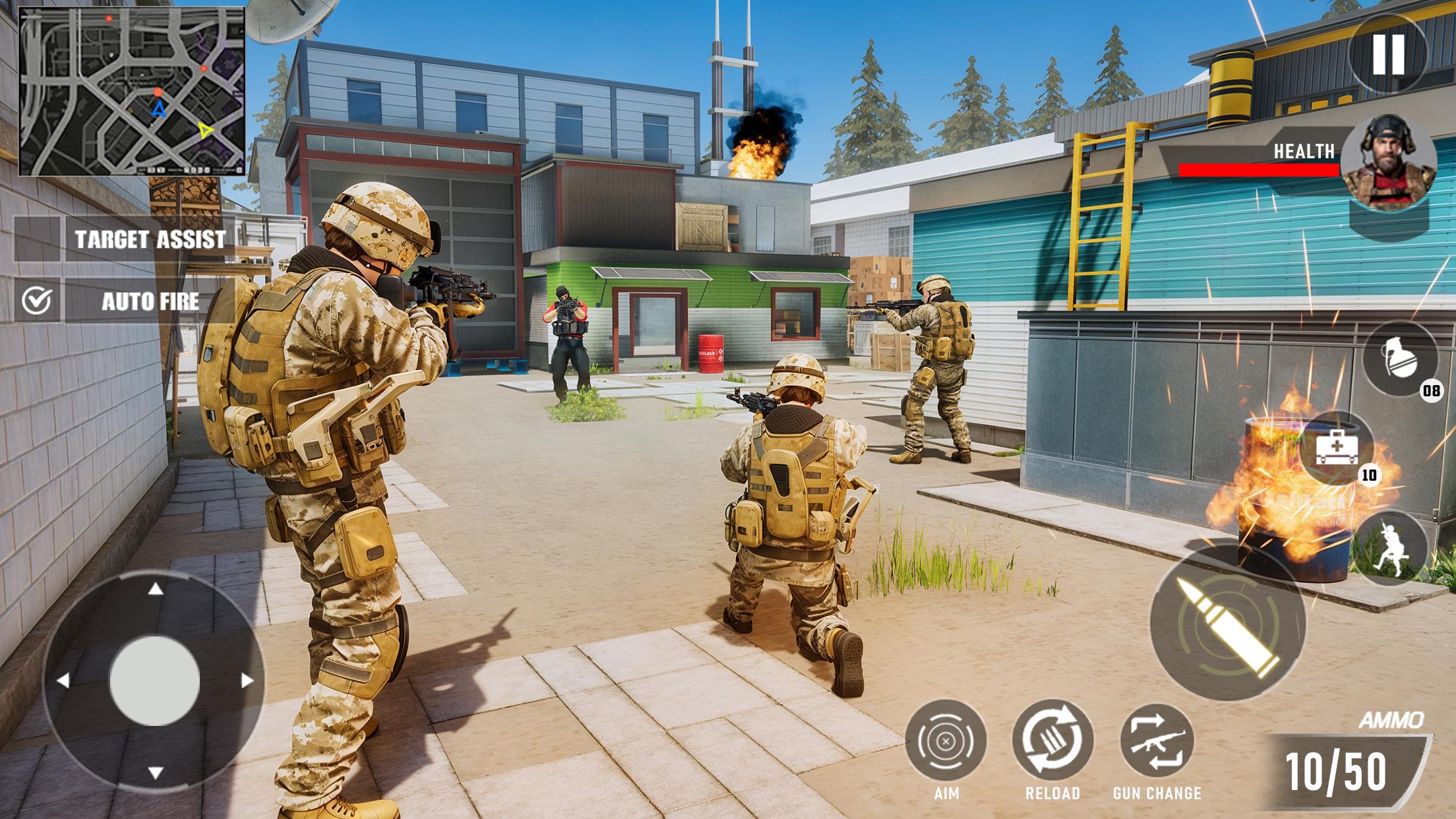 FPS Gun Shooting Strike Ops Screenshot1