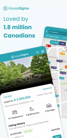 HouseSigma Canada Real Estate Screenshot1