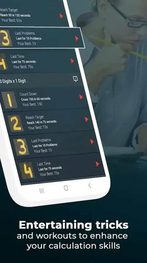 Mental Math Tricks Workout Screenshot3