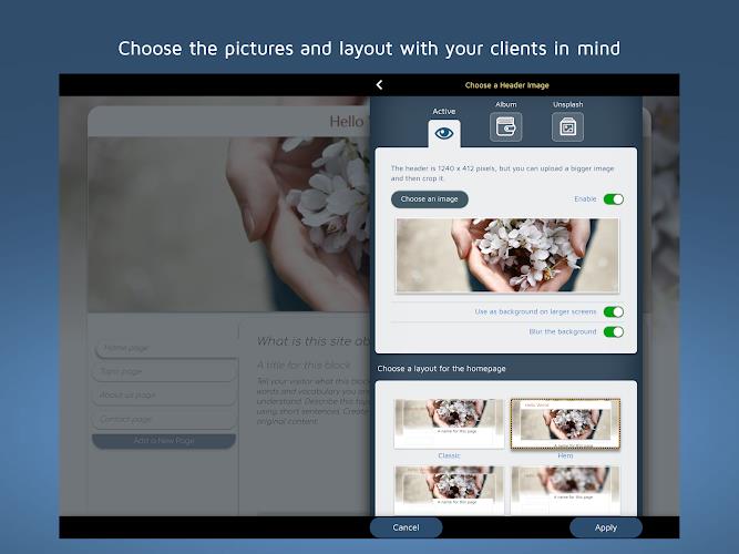 Website Builder for Android Screenshot11