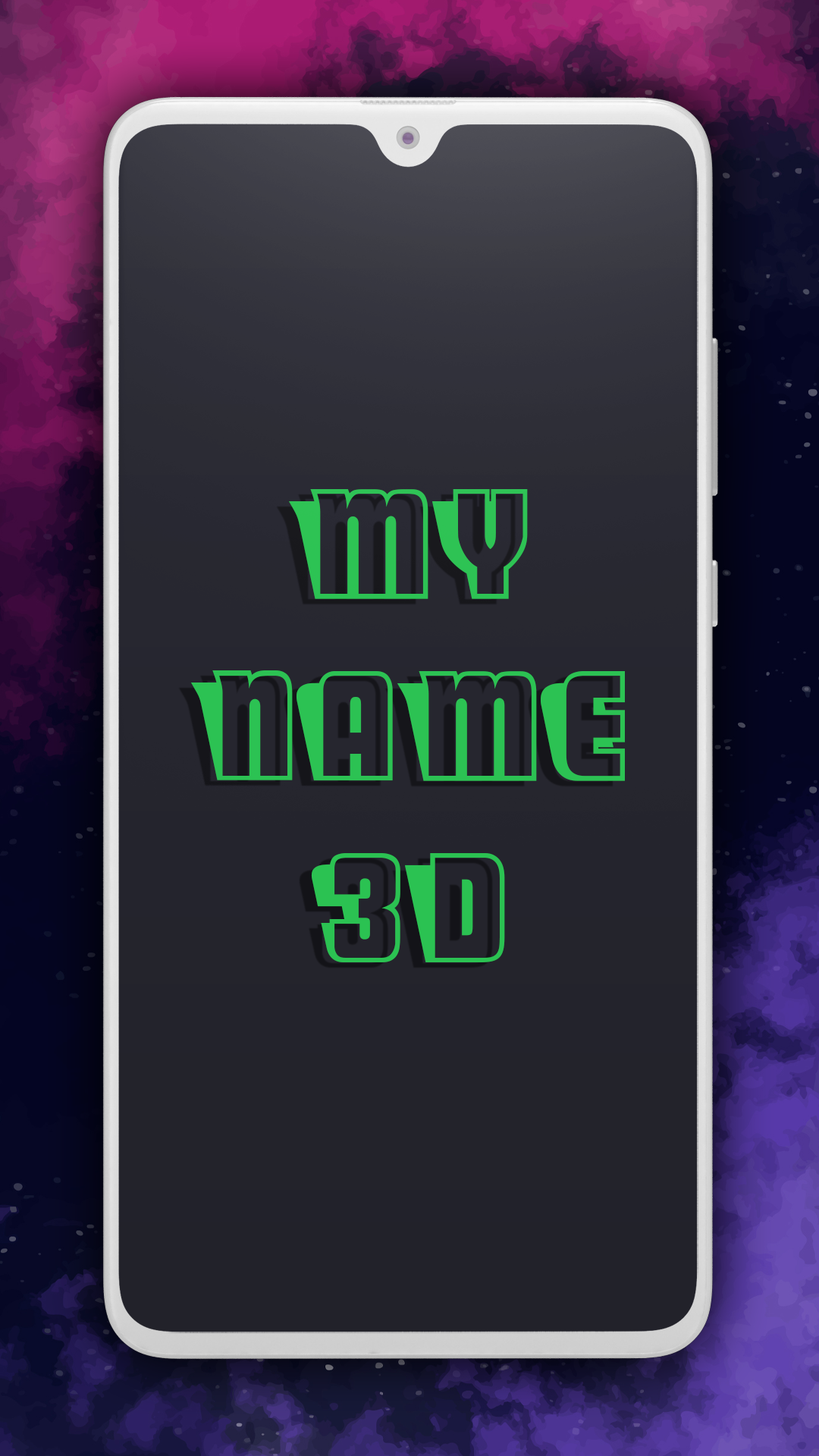 My Name 3D Live Wallpaper Screenshot1