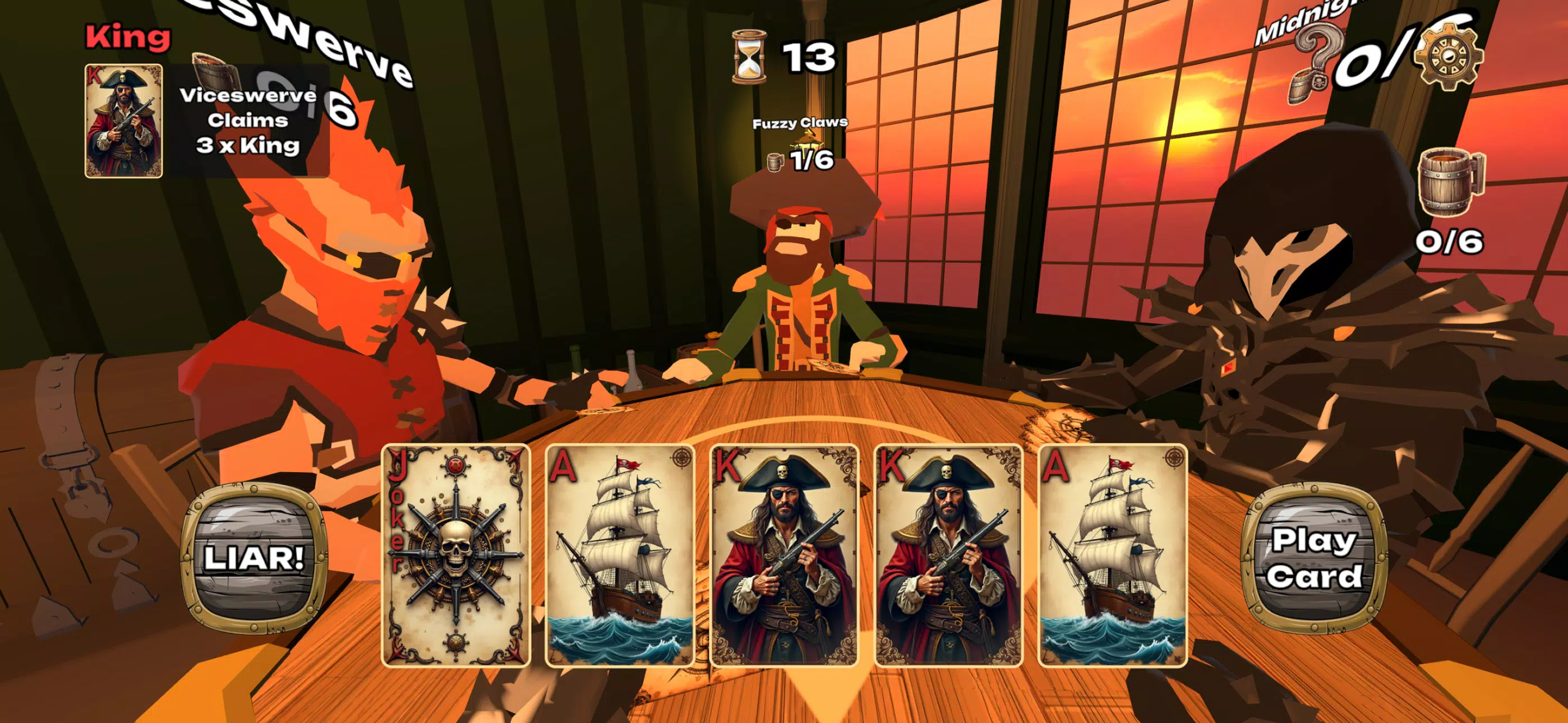 Liar's Cards - Ship of Deceit Screenshot2