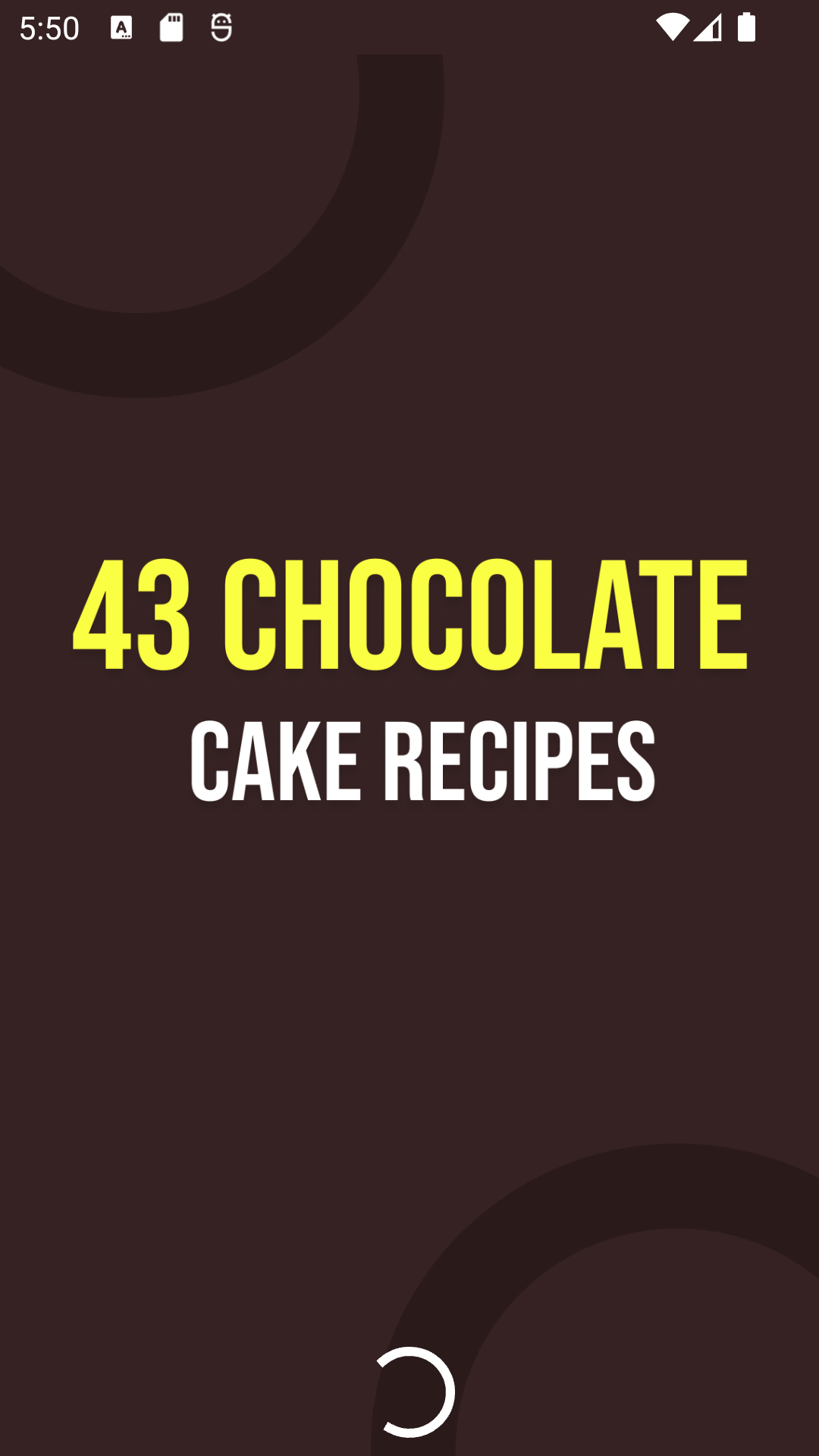 Chocolate Cake Recipes Screenshot1