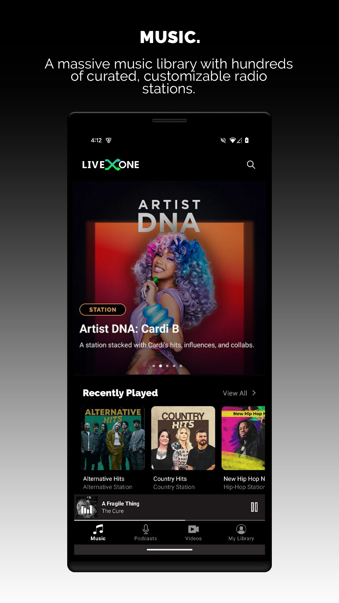 LiveOne Screenshot3