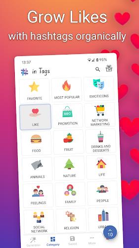 in Tags - AI Hashtag generator Screenshot8