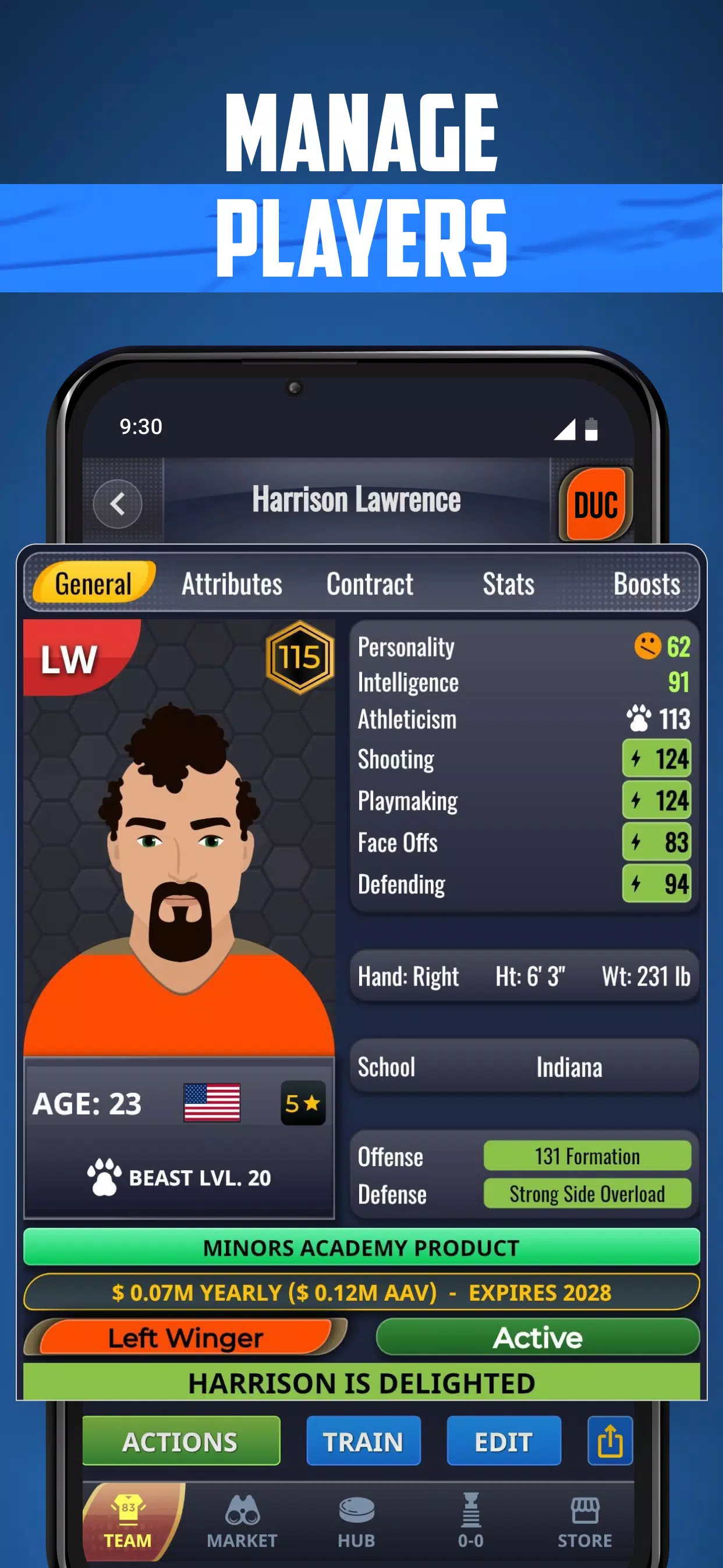 Ultimate Pro Hockey GM Screenshot1