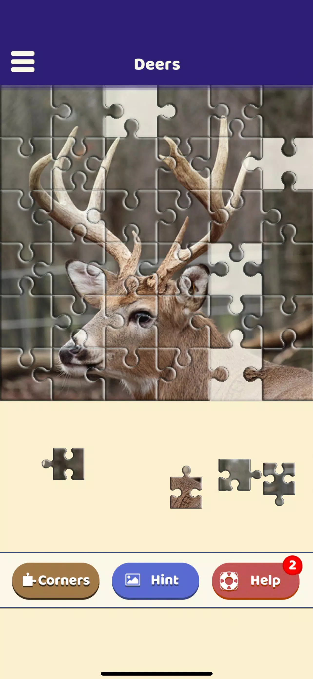 Deer Love Puzzle Screenshot4
