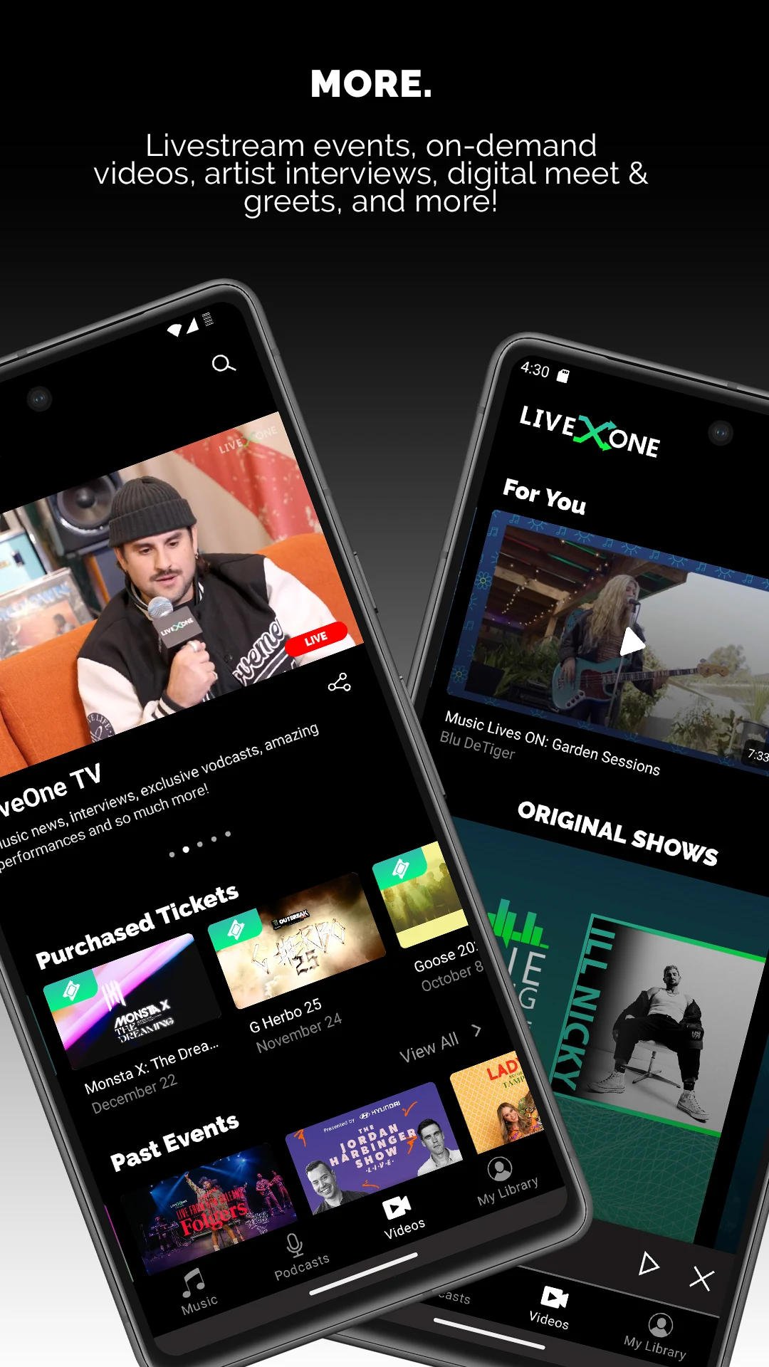 LiveOne Screenshot5