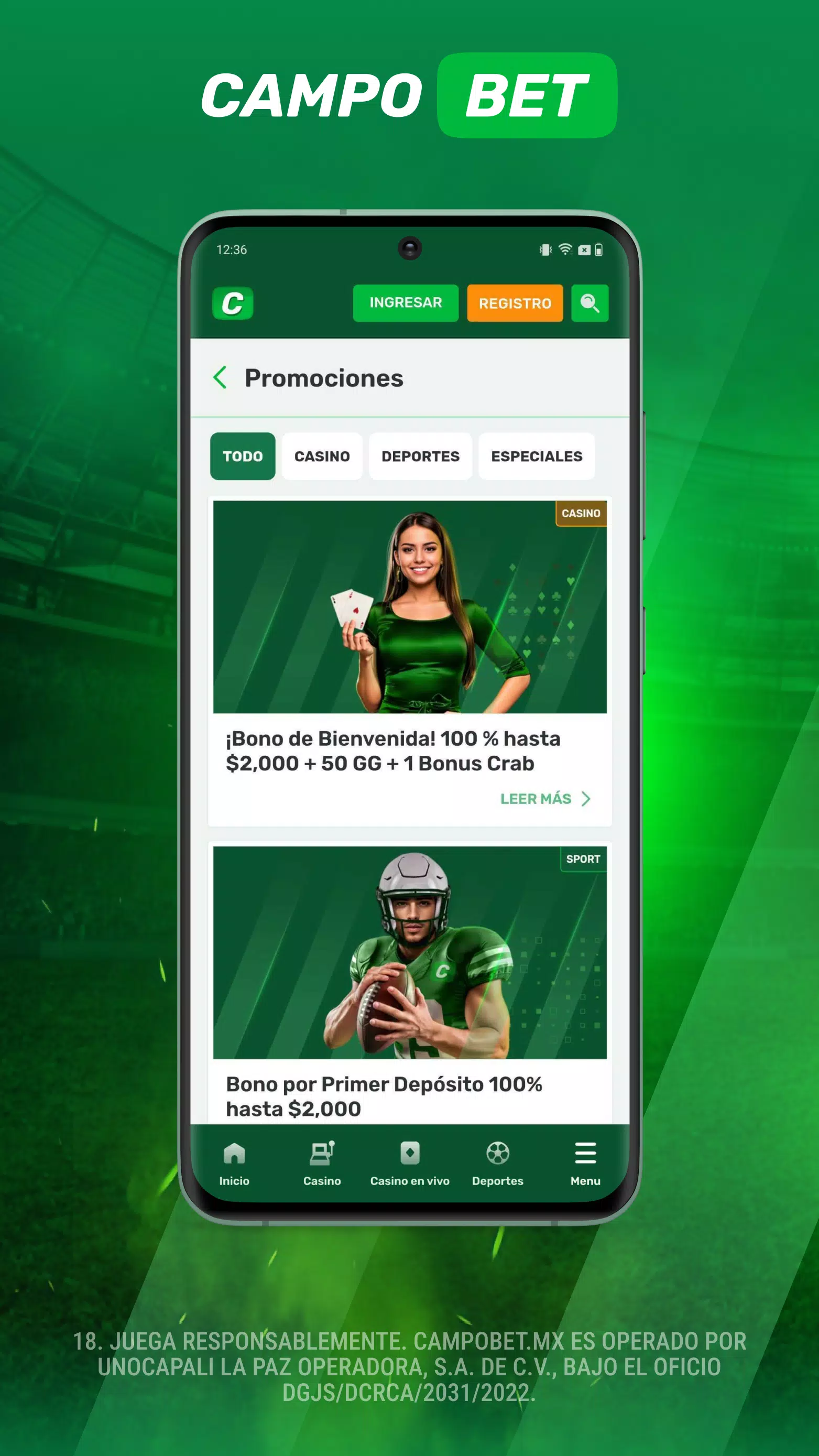 Campobet - Casino y Apuestas Screenshot5