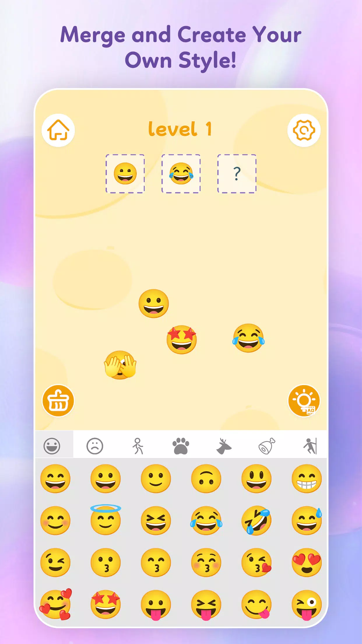 Emoticon Maker Launcher Screenshot2