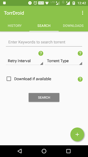 TorrDroid Screenshot1