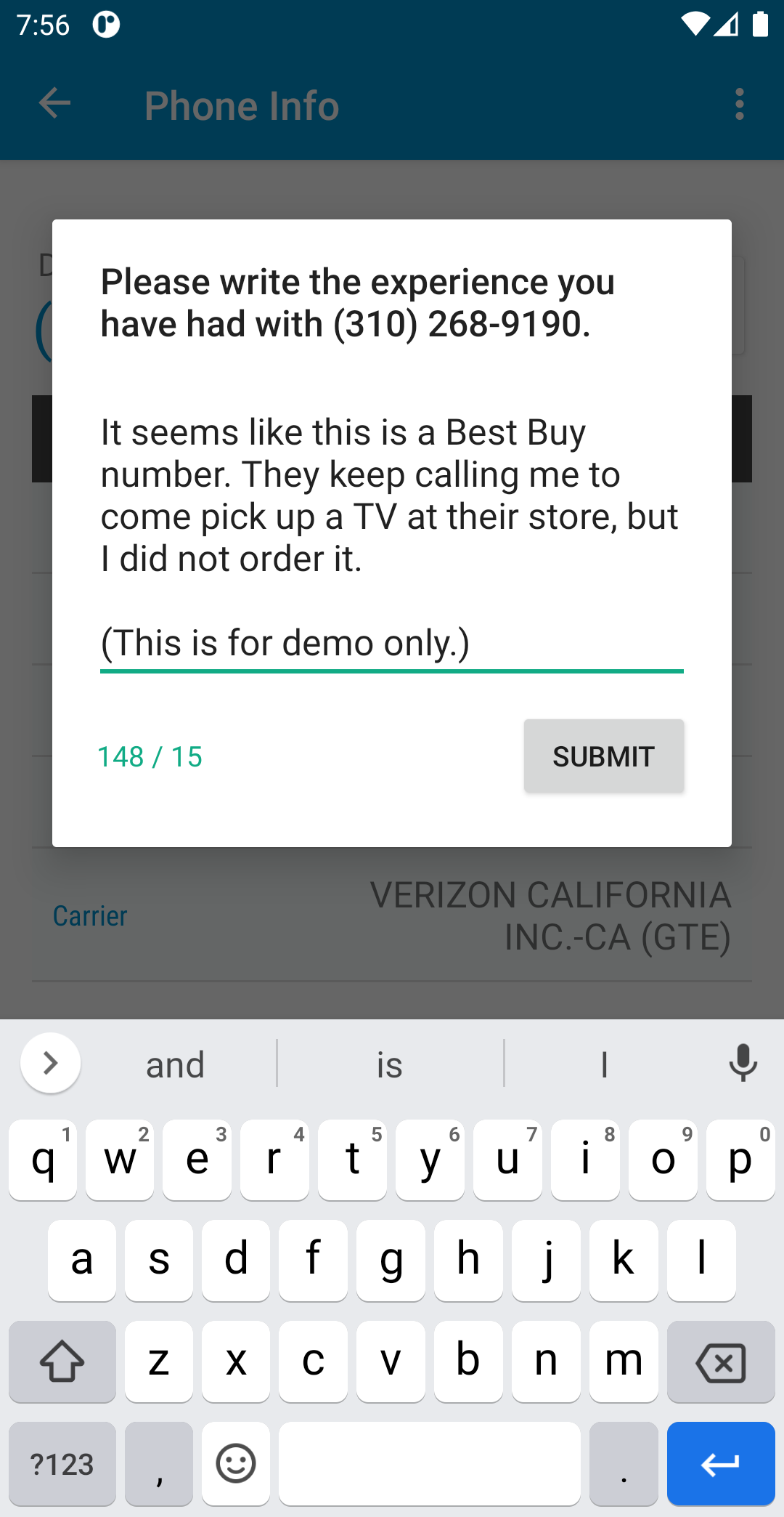 Reverse Lookup Screenshot4