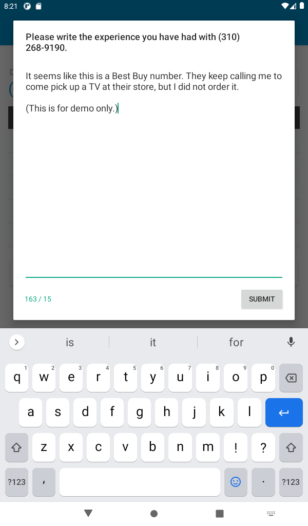 Reverse Lookup Screenshot9