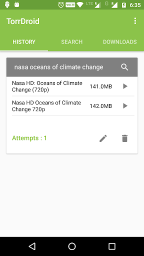 TorrDroid Screenshot3