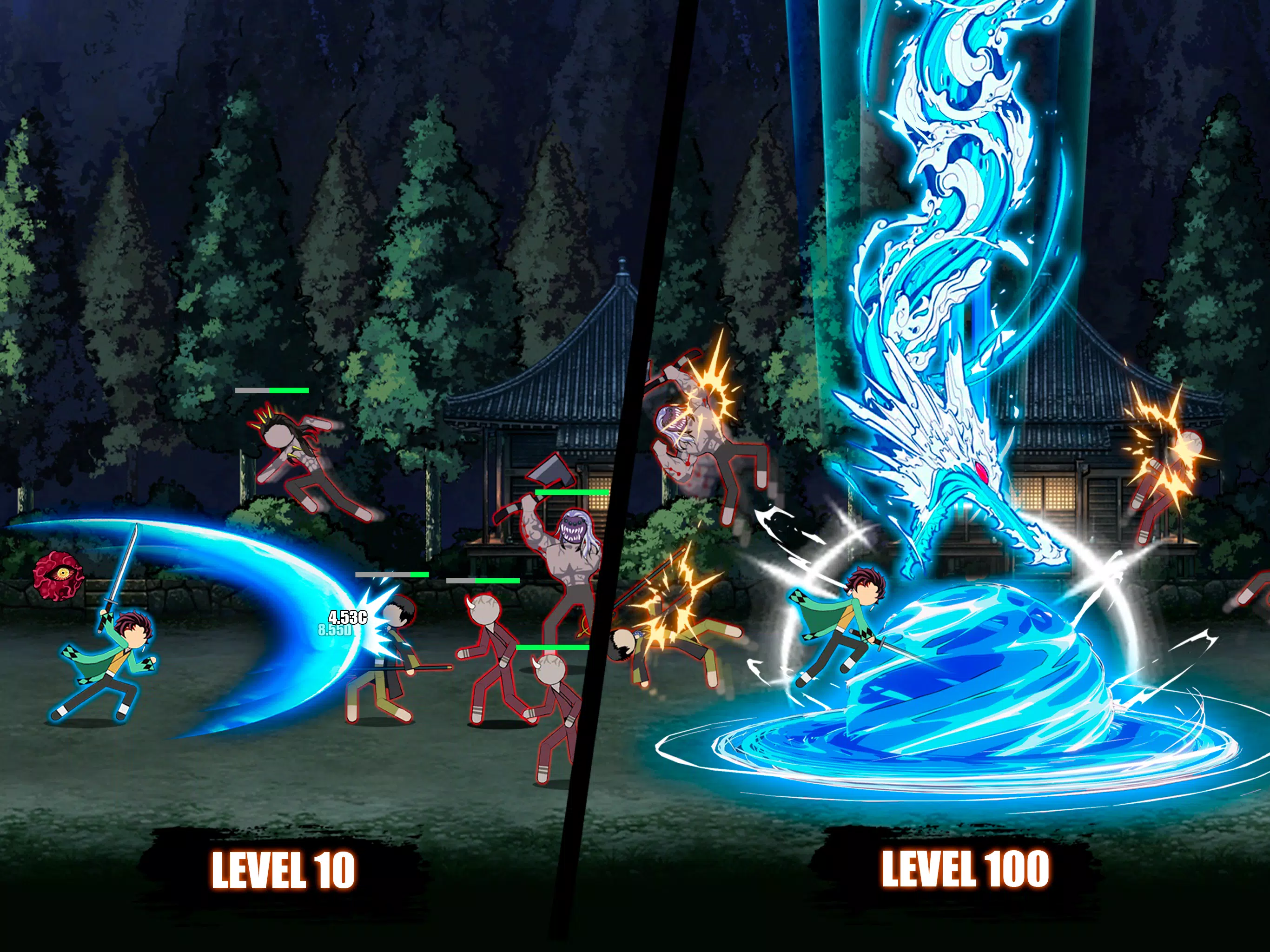 Stick Demon Fight: Idle RPG Screenshot6