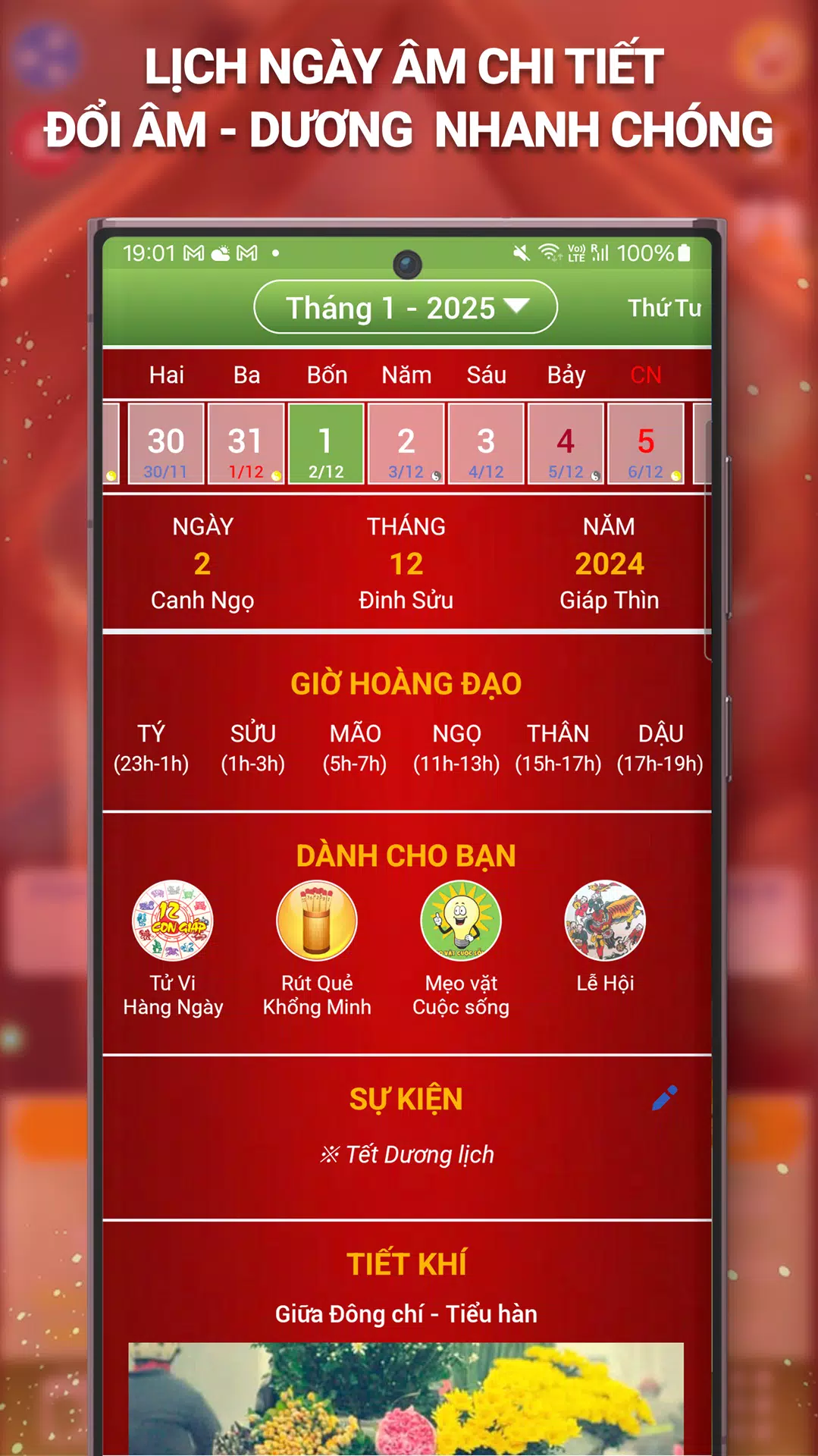 Lịch Vạn Niên Screenshot3