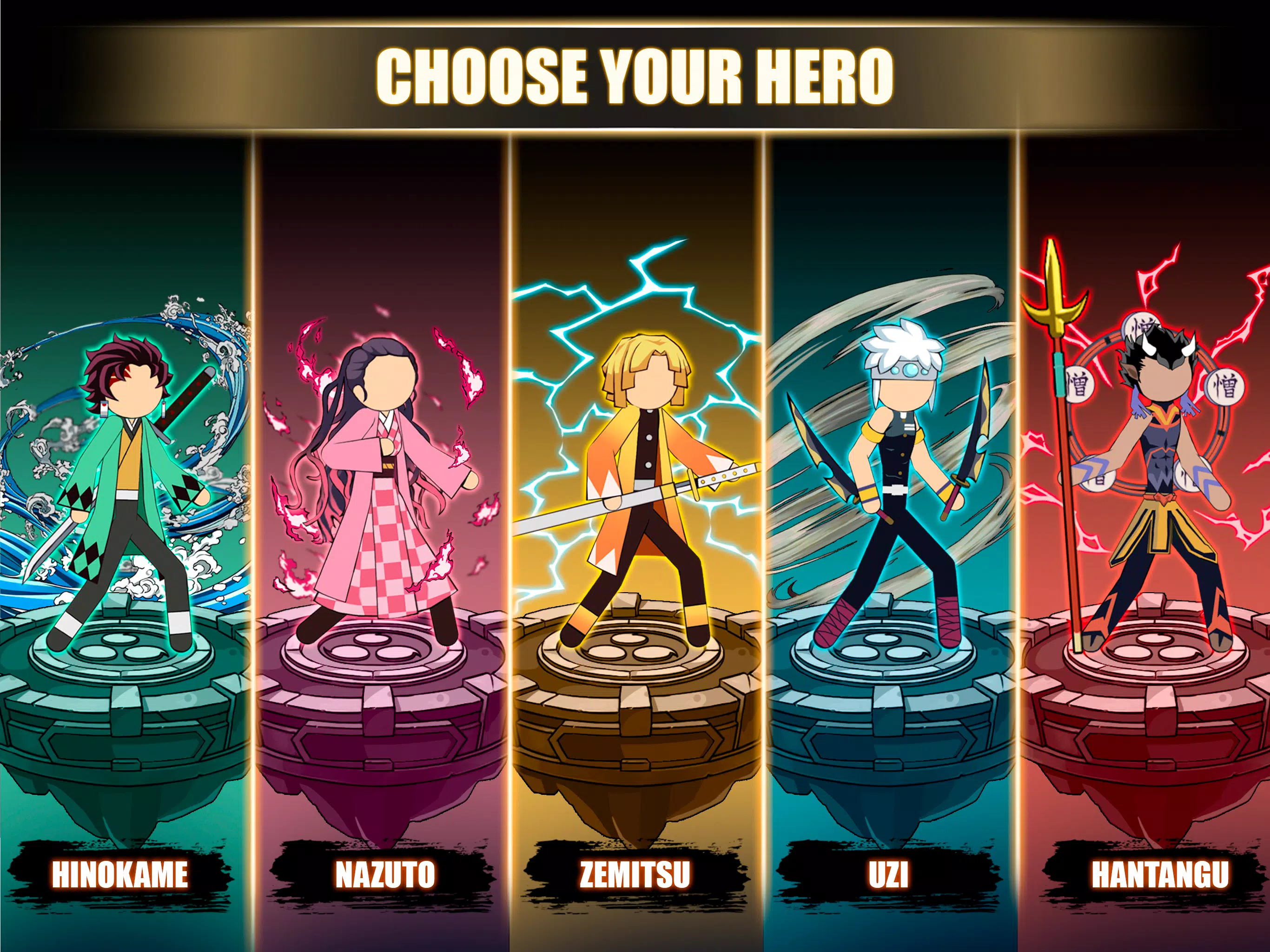 Stick Demon Fight: Idle RPG Screenshot8