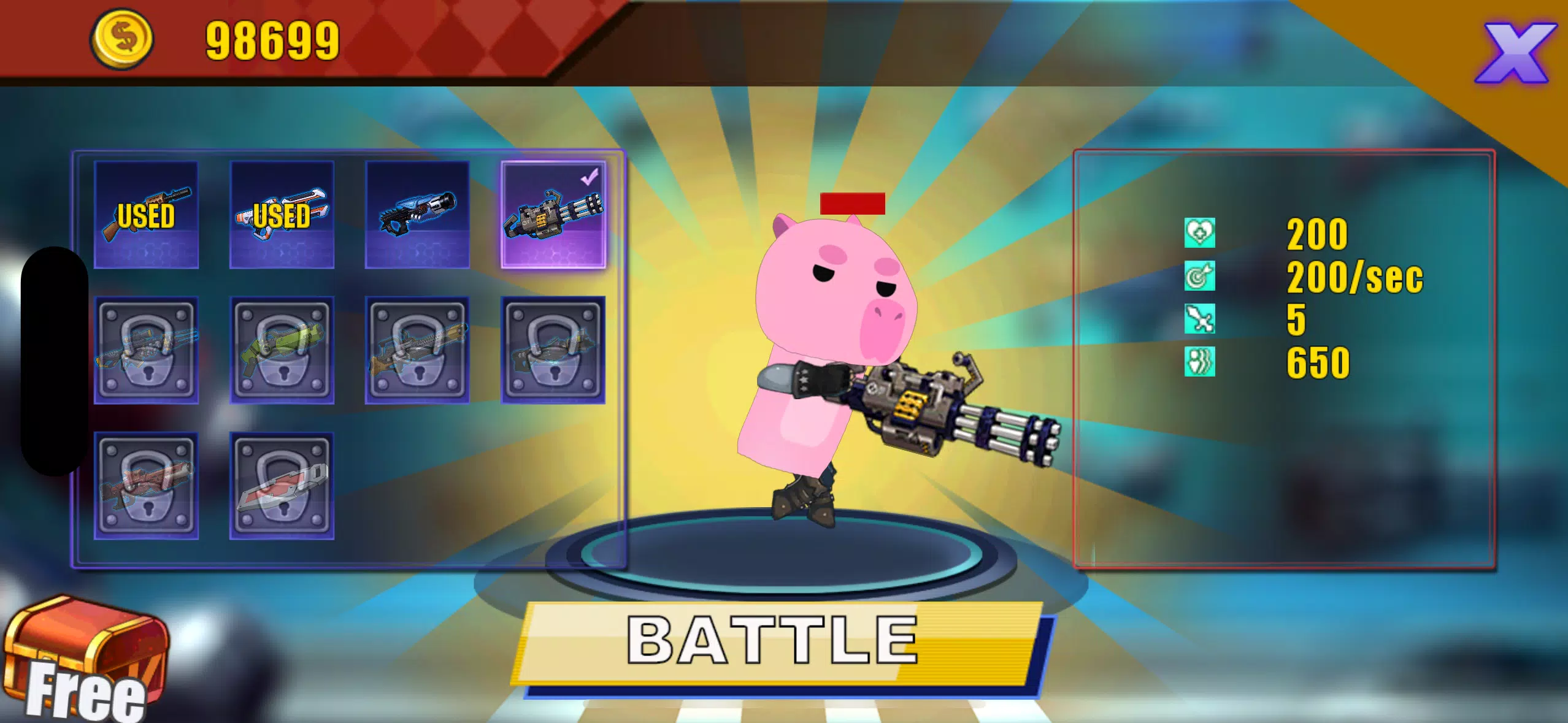 Tiny Capybara Army War Screenshot4