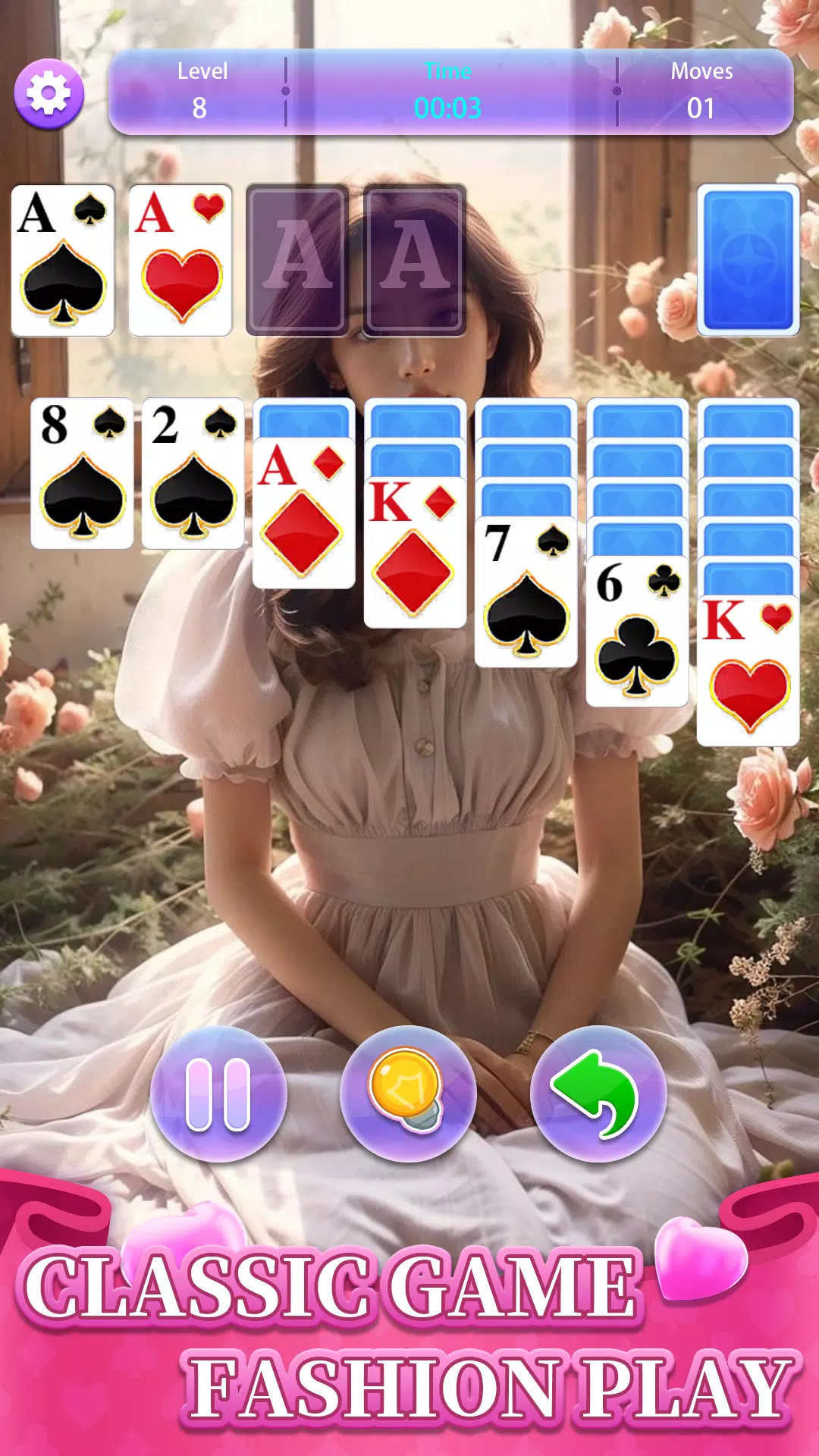 Flirt Solitaire Quest Screenshot3