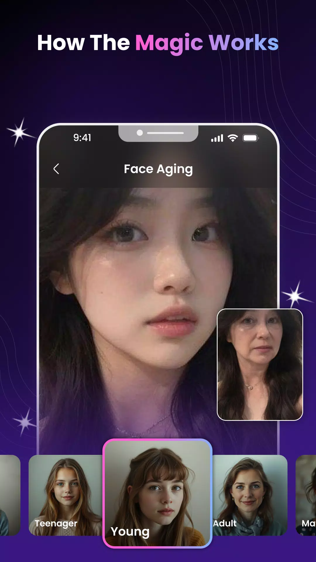 Face Aging - Face Age Changer Screenshot3