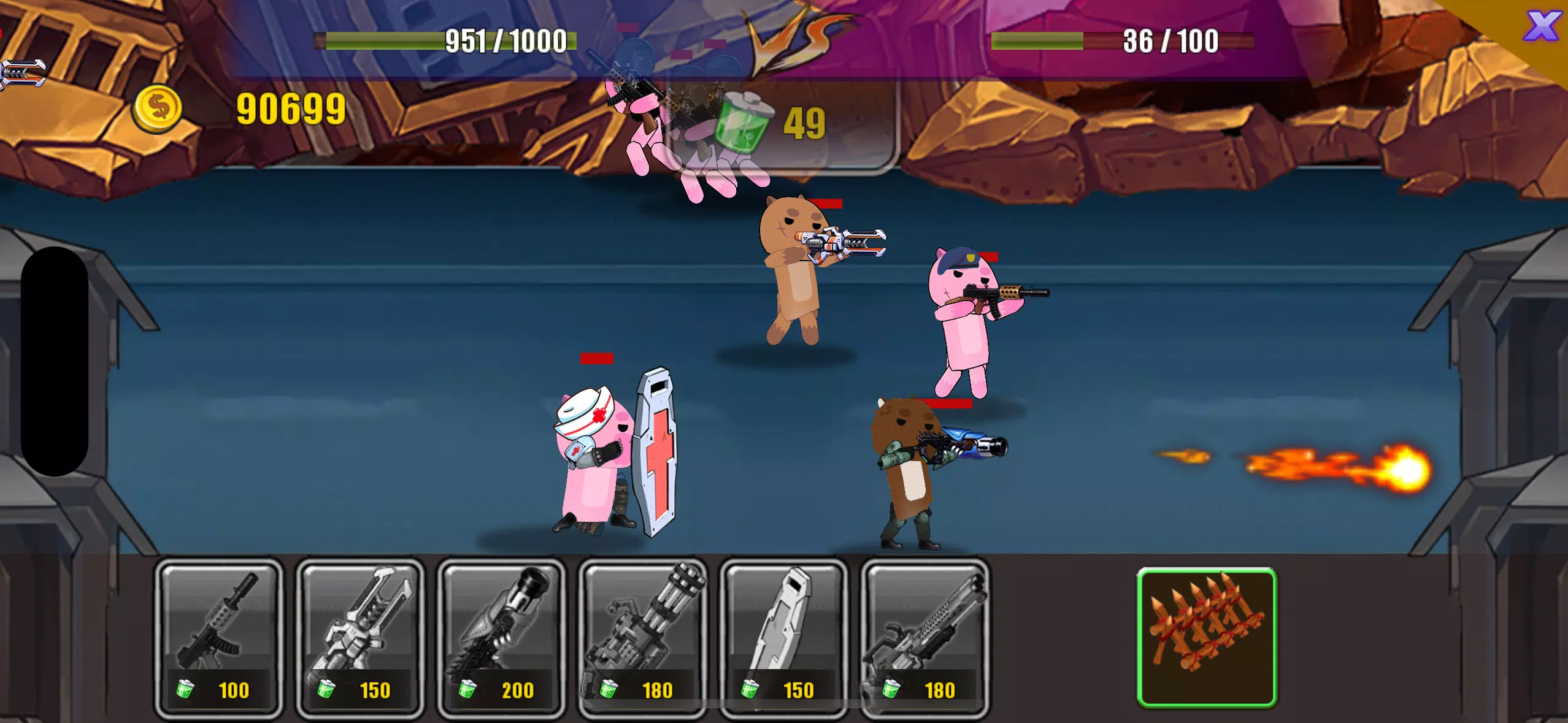Tiny Capybara Army War Screenshot5