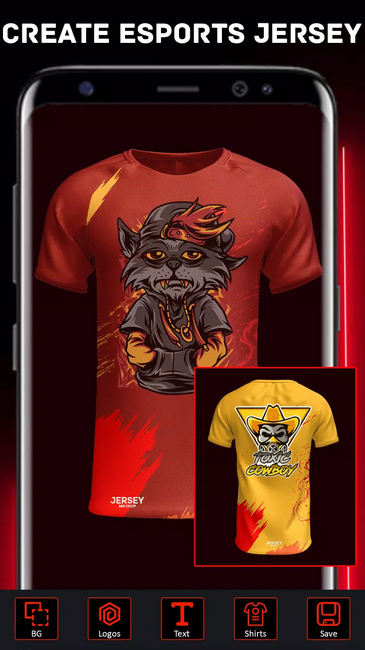 Jersey Maker Esport Gamer Screenshot3