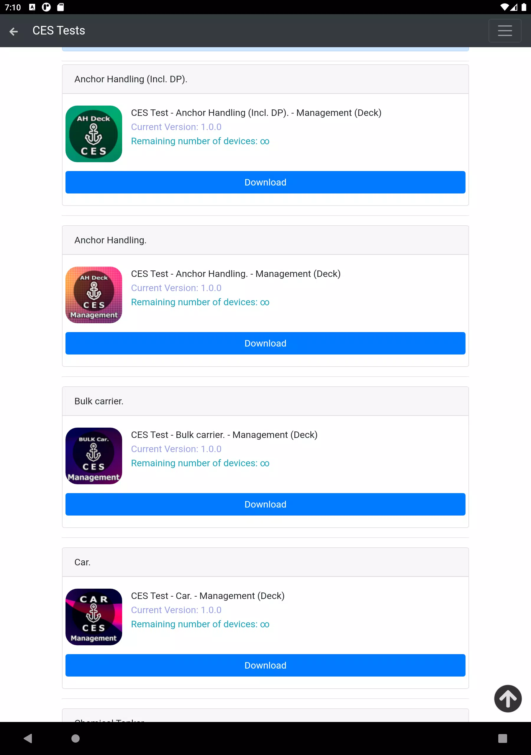 CES Apps. Tests - All in one Screenshot8