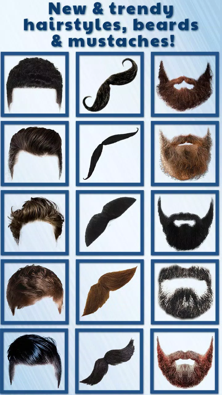Men Hairstyle and Beard Studio Screenshot5