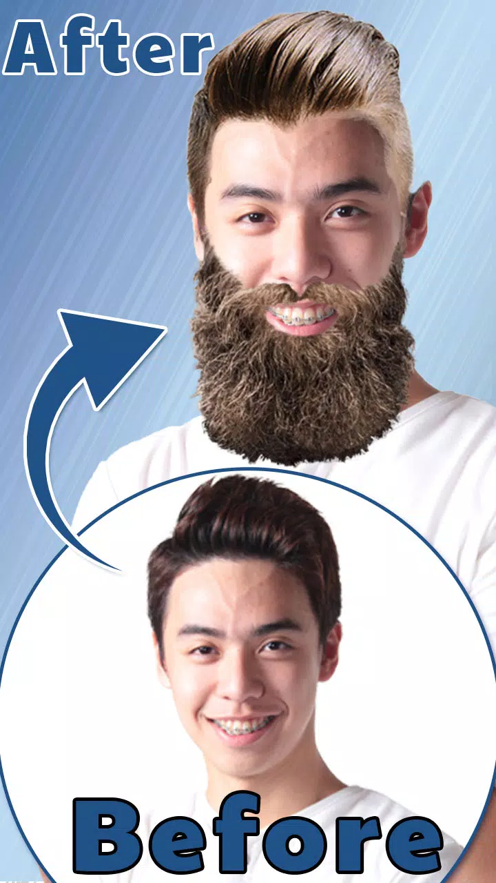Men Hairstyle and Beard Studio Screenshot8
